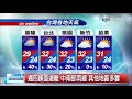 今中部以北天氣穩定 週二起各地又有大雨│中視新聞 20200524