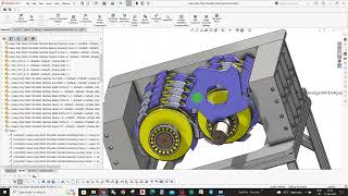 Time-lapse of Heavy Duty Plastic Shredder Machine #DesignWithAjay | CAD 3D Designer |