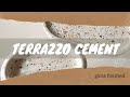 Terrazzo Cement Soap Dish and Trinket Tray Gloss Finished | Concrete Craft | Jesmonite Replacement