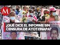 Caso Ayotzinapa: 5 militares señalados en informe Cojav; todos del 27 batallón