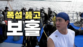 역사적 폭설에서 보홀의 바다로, 발리카삭과 반딧불이의 밤 | 필리핀 보홀 - 스쿠버다이빙 (1)