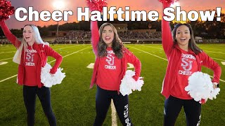 Cheer Halftime Show 2020| Homecoming Football Game | Gameday Snacks Contest