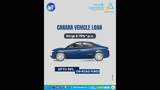 Drive your Dreams with Canara Car Loan