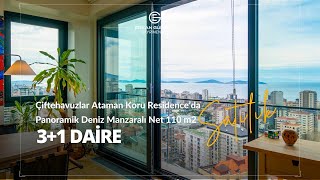 Çİftehavuzlarda Panoramik Deniz Manzaralı 3+1 Satılık Daire