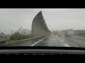 マツダデミオxd 6mt mazda demio 豪雨の中 高速走行 渋滞あり☆ ｂｙごまお