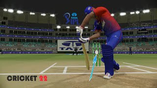 Cricket 22 - initial 4 over ( inside edges)