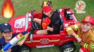 Little Heroes Super Episode - Fires, Fire Engines and The Kid Cops