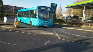 Arriva Midlands Wright Pulsar 2 VDL SB200 in Nuneaton November 2024