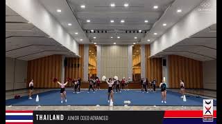 THAILAND (GOLD) - JUNIOR COED ADVANCED - WORLD CHEERLEADING CHAMPIONSHIPS 2021