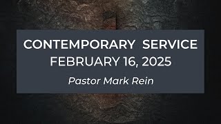 Contemporary Service - 9:30am 2/16/2025