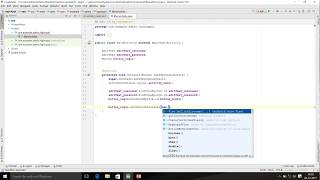 EditText & Button Example using Android Studio