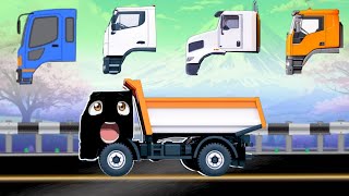 MENTEBAK GAMBAR DENGAN BENAR !! TRUK PASIR Guessing the picture correctly: a dump truck.