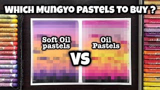 Mungyo Soft Oil Pastels Vs Mungyo Oil Pastels ~ Best Oil pastels to Buy