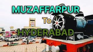 🌎Muzaffarpur To Hyderabad l मुजफ्फरपुर से हैदराबाद I Muzaffarpur Bihar India Vlog Tour l