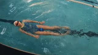 Backstroke drill for Junior swimmers