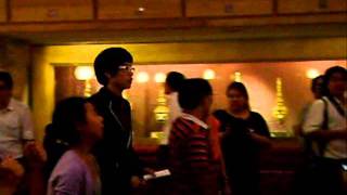 Tao Kacha 181111 ดูละครเวทีรักเธอเสมอ รอบกาล่า @ ศูนย์วัฒนธรรม พัก + กลับ