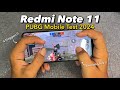 Redmi Note 11 PUBG Mobile Test Terbaru 2024 ! 4 finger Smooth Ultra Full Gyroscope