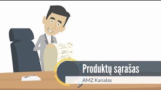 1-13 AMZ Kanalas Produktų sąrašas Amazon Lietuva