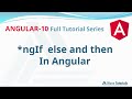 ngIf, else & then Directive in Angular | Angular 10 Full Tutorial Series | Wave Tutorials