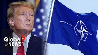 Trump's NATO comments draw flak from some European leaders
