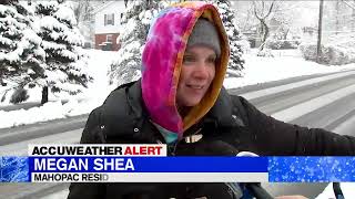 Putnam County covered in snow as nor'easter hits region