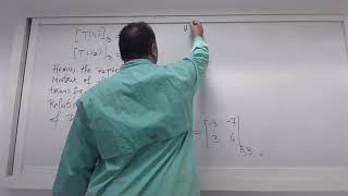 Linear Transformations : Representation Matrix : 8.4 - Example 1