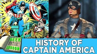 History of Captain America - Geek History Lesson