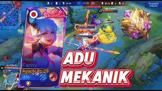 KETIKA TIM AYA SAMA TIM MUSUH SALING ADU MEKANIK‼️- mobile legends