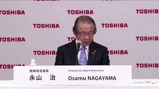 Toshiba chair blames ex-CEO for firm's woes