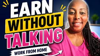 Earn Without Talking 2 No Phone Work from Home Jobs (Hiring Right Now) Remote Jobs