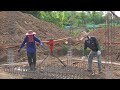 005 eng sub building a house in thailand remaining foundation rebars beam installation