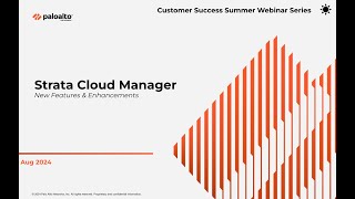 Strata Cloud Manager New Enhancements & Updates
