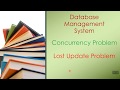 Lost Update Problem | Concurrency Problem | DBMS | in English