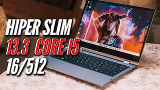 КОМПАКТНЫЙ И МОЩНЫЙ. HIPER SLIM 13 CORE i5 12U 16/512