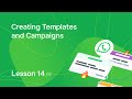 Lesson 14. Creating Templates and Campaigns