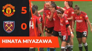 Hinata Miyazawa / 宮澤ひなた | Man. United vs West Ham | Matchweek 6 | Women's Super League 2023/24