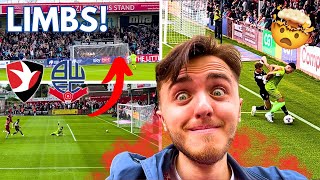 AWAY LIMBS After DION CHARLES BRACE! Cheltenham Town 0-3 Bolton Wanderers Matchday Vlog
