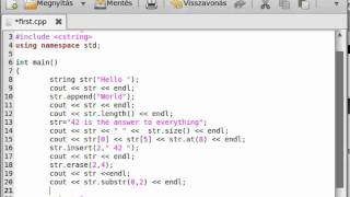 C++ tutorial 19 - string (part 2).avi