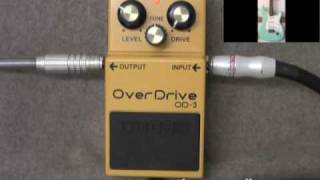 【試奏動画】BOSS OD-3 オーバードライブ エフェクター