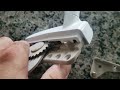 Replacing Casement window crank operator.