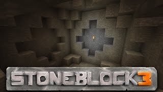 石の世界で地下生活【StoneBlock3】