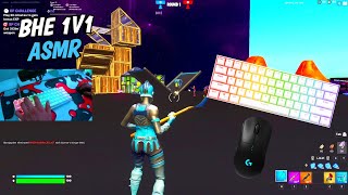 RK61 ASMR 🤩 Blue Switches Chill Keyboard Fortnite BHE 1V1 FFA Gameplay 🎧