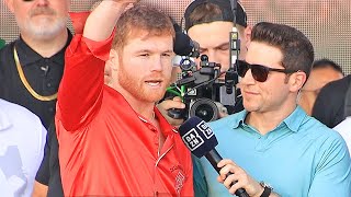 CANELO ALVAREZ HARSH FINAL WORDS TO GENNADY GOLOVKIN "FROM ROUND 1 IM COMING TO KNOCK YOU OUT!"