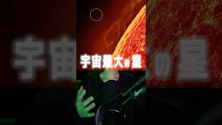 太陽vs宇宙最大の星 #宇宙 #科学 #雑学