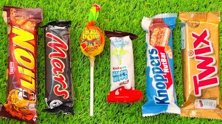 Relaxing Asmr Lollipop Candy and Chocolates Sweet Unpacking Video Gummy Candies ASMR