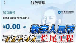 为什么说数字人民币，将成为习总加速师的新“烂尾工程”