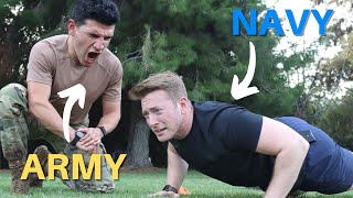 Navy Sailor Attempts the NEW Army Combat Fitness Test