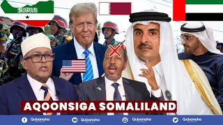 DEG DEG: Imaaraadka oo Qatar ku qancisay Aqoonsiga Somaliland, MW Cirro oo safar deg deg ah u baxay