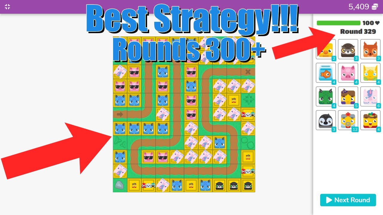 Blooket Tower Defense *BEST* Strategy For Rounds 300+ - YouTube