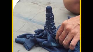 THE MAKING KUMO SHIBORI LEATHER